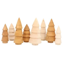 Sturdy And Cozy Wooden Tree With A Scandinavian Look