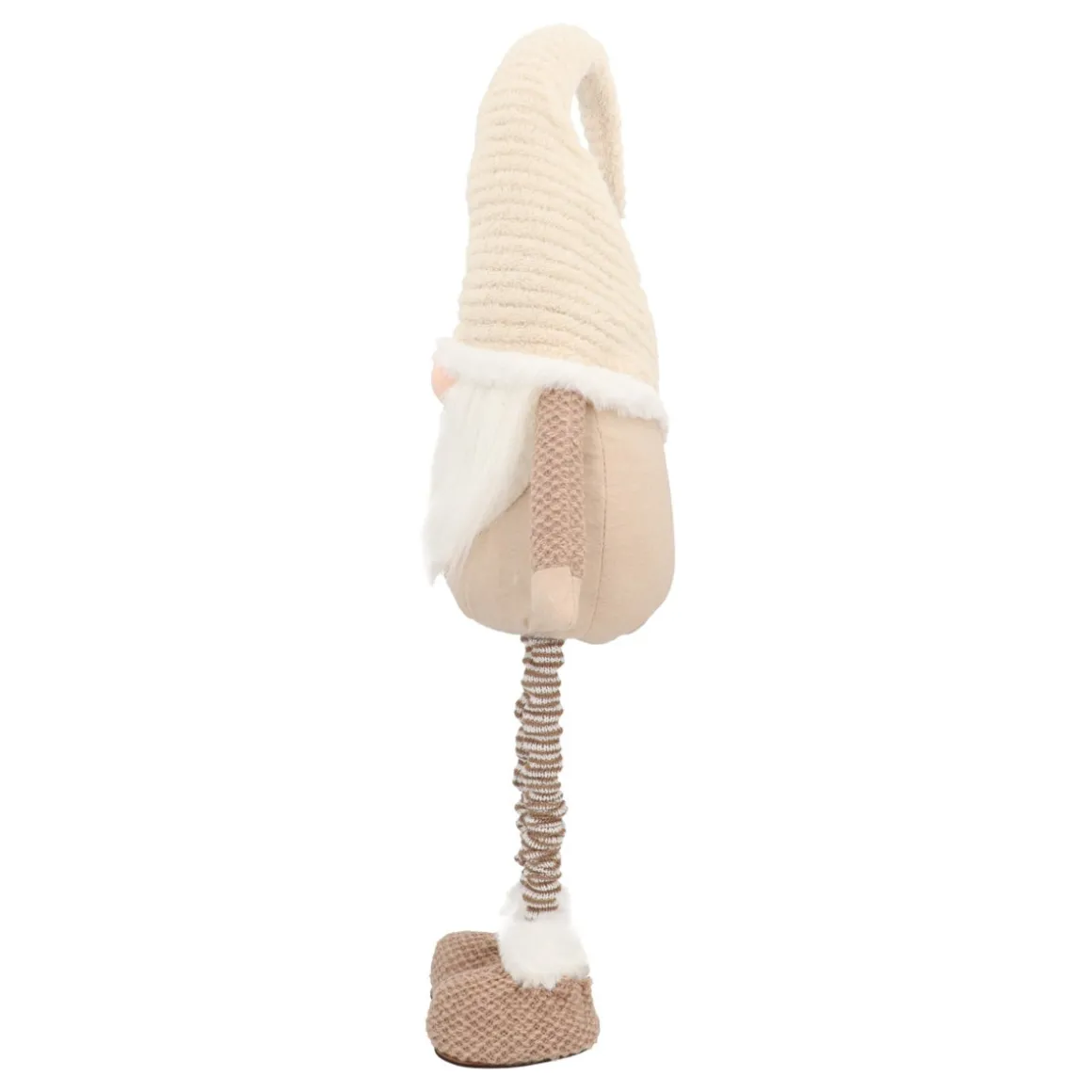 Stylish Beige Gnome With Extendable Legs