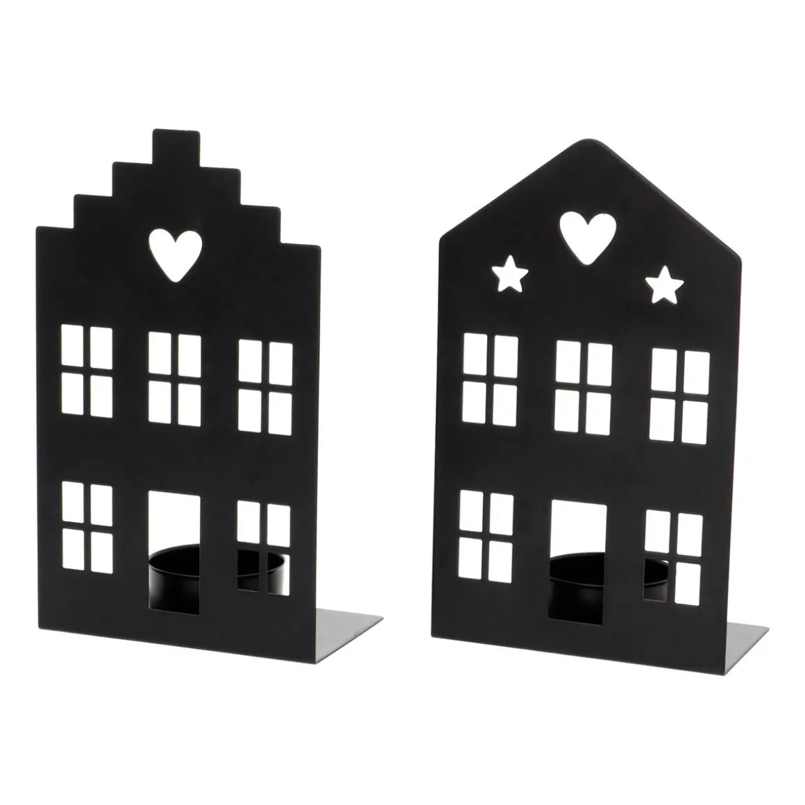 Tealight Holder Black Canal House