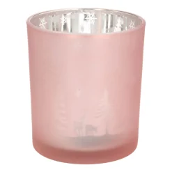 Tealight Lo 10cm Pink