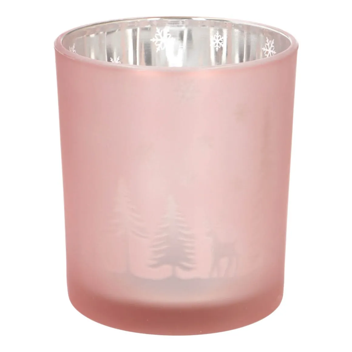 Tealight Lo 10cm Pink