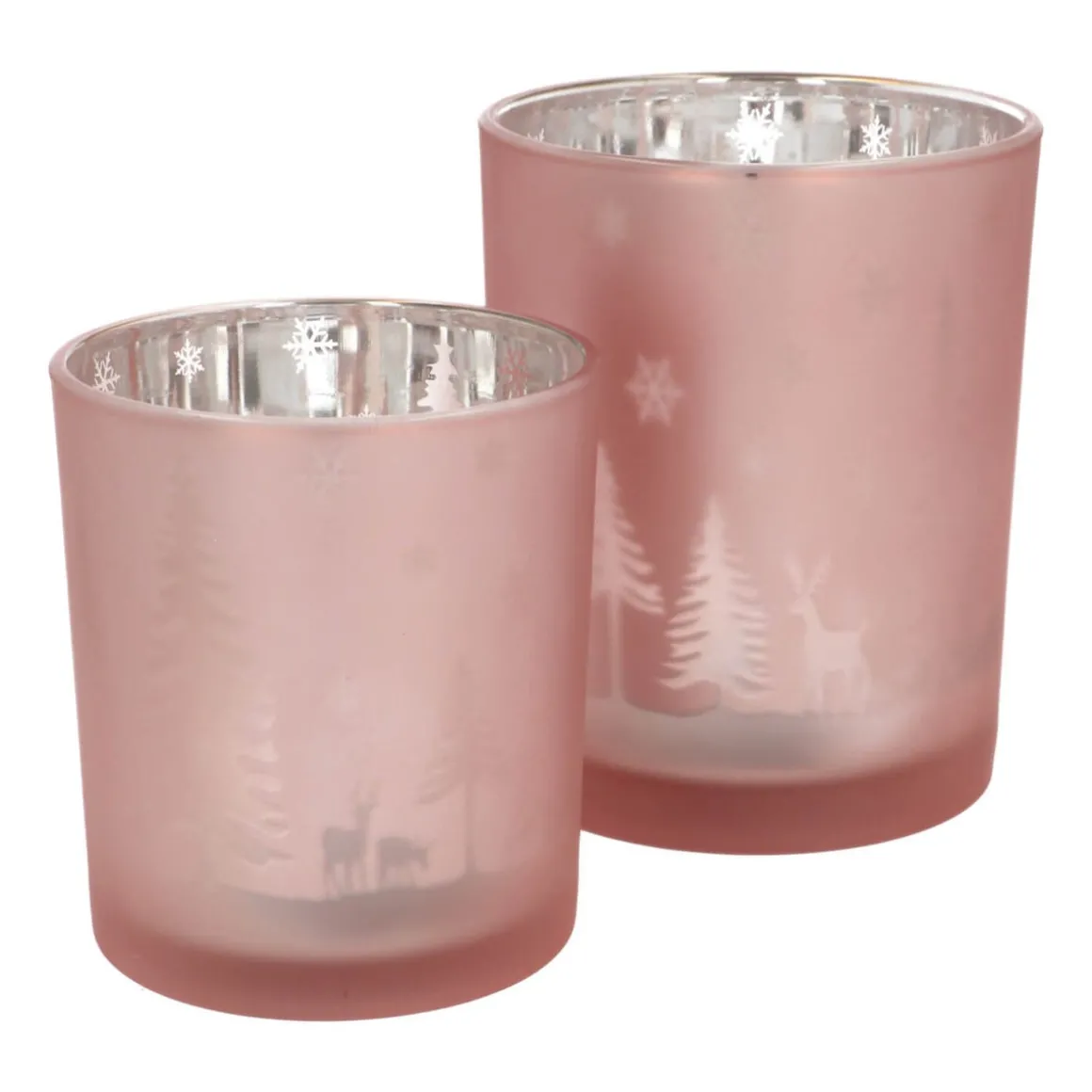 Tealight Lo 10cm Pink