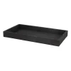 Tray | Black | Wood | 40x22cm