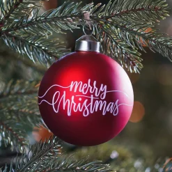 Unique Glass Christmas Bauble