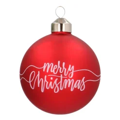 Unique Glass Christmas Bauble
