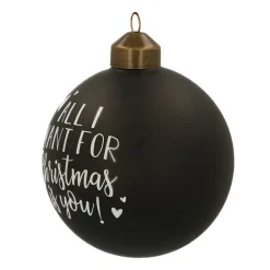 Unique Glass Christmas Bauble