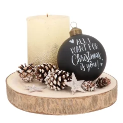 Unique Glass Christmas Bauble