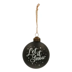 Unique Glass Christmas Bauble 