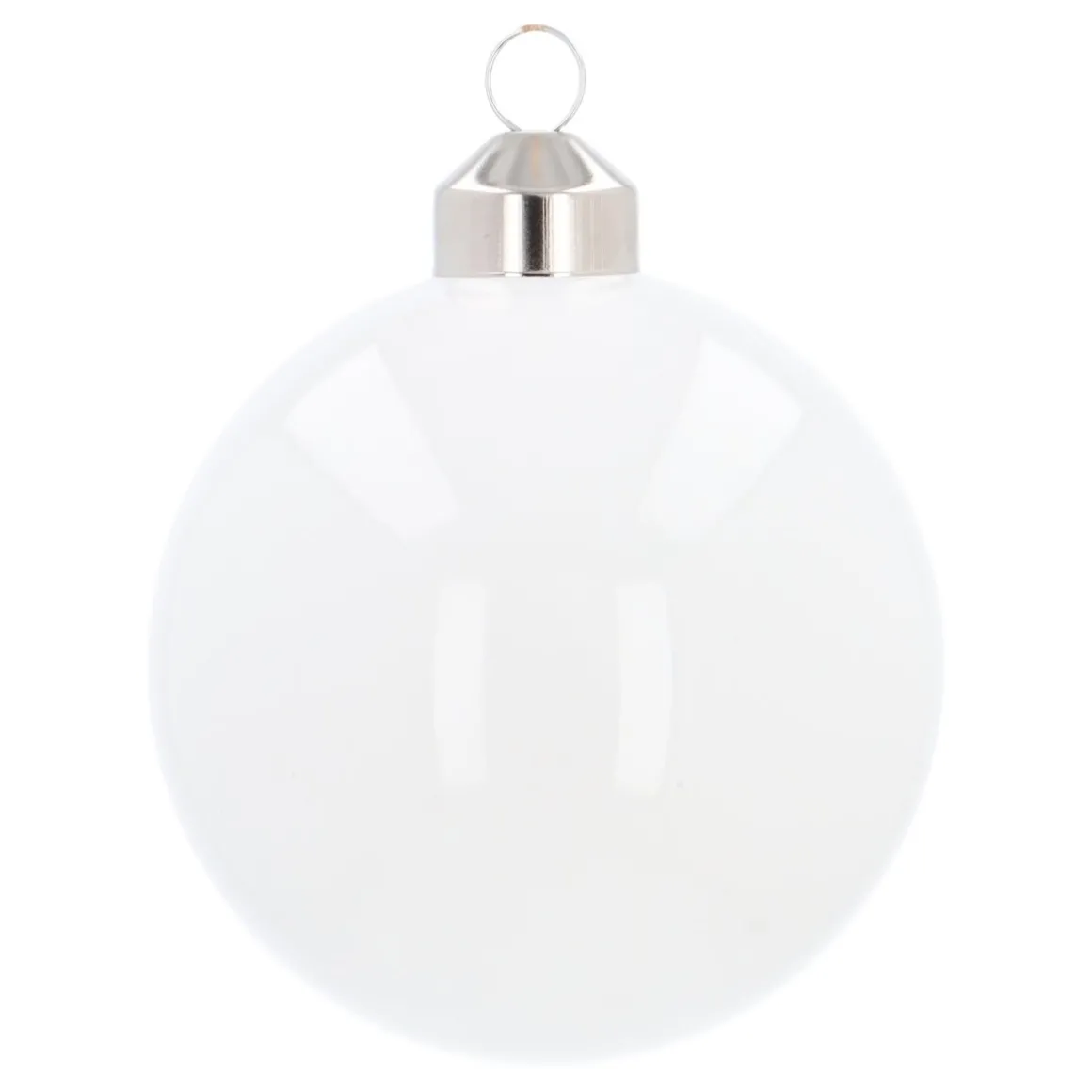White Christmas Bauble 'Calories Don't Count'