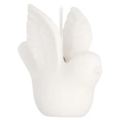 White Dove Christmas Ornament Made Of Porcelain