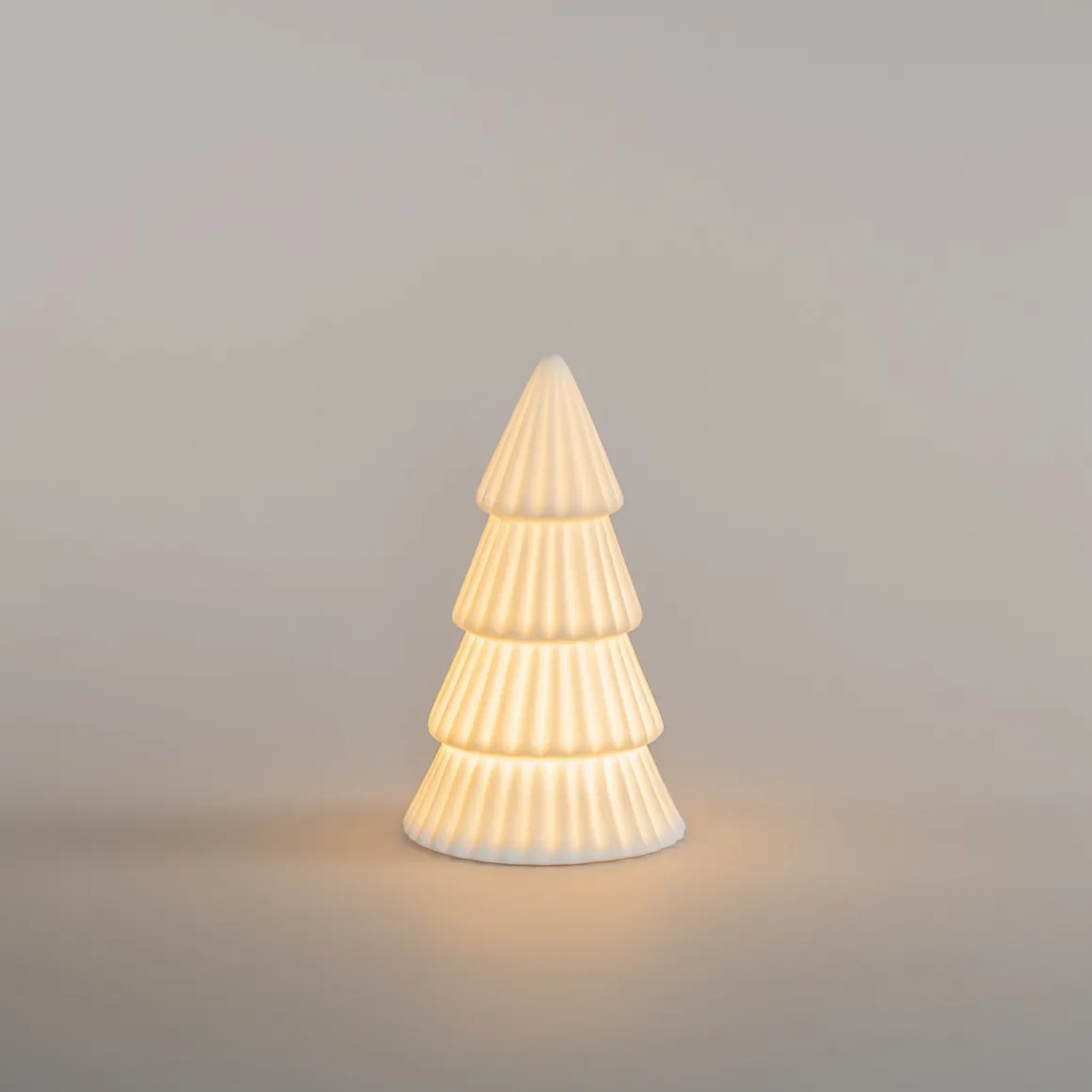 White Porcelain LED Christmas Tree