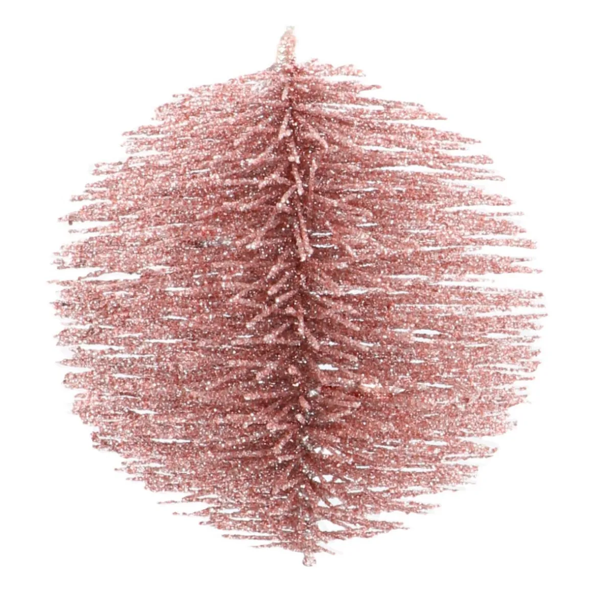 Wire Christmas Bauble 8 Cm Pink