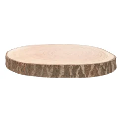 Wood Log Slice 34cm