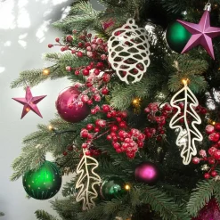 Wooden Leaf Ornament | Natural | 15 Cm