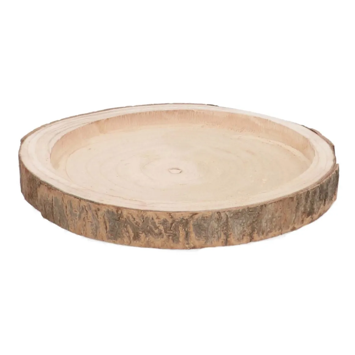 Wooden Log Tray 28-30cm