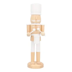 Wooden Nutcracker With Drum