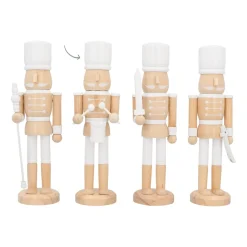 Wooden Nutcracker With Drum