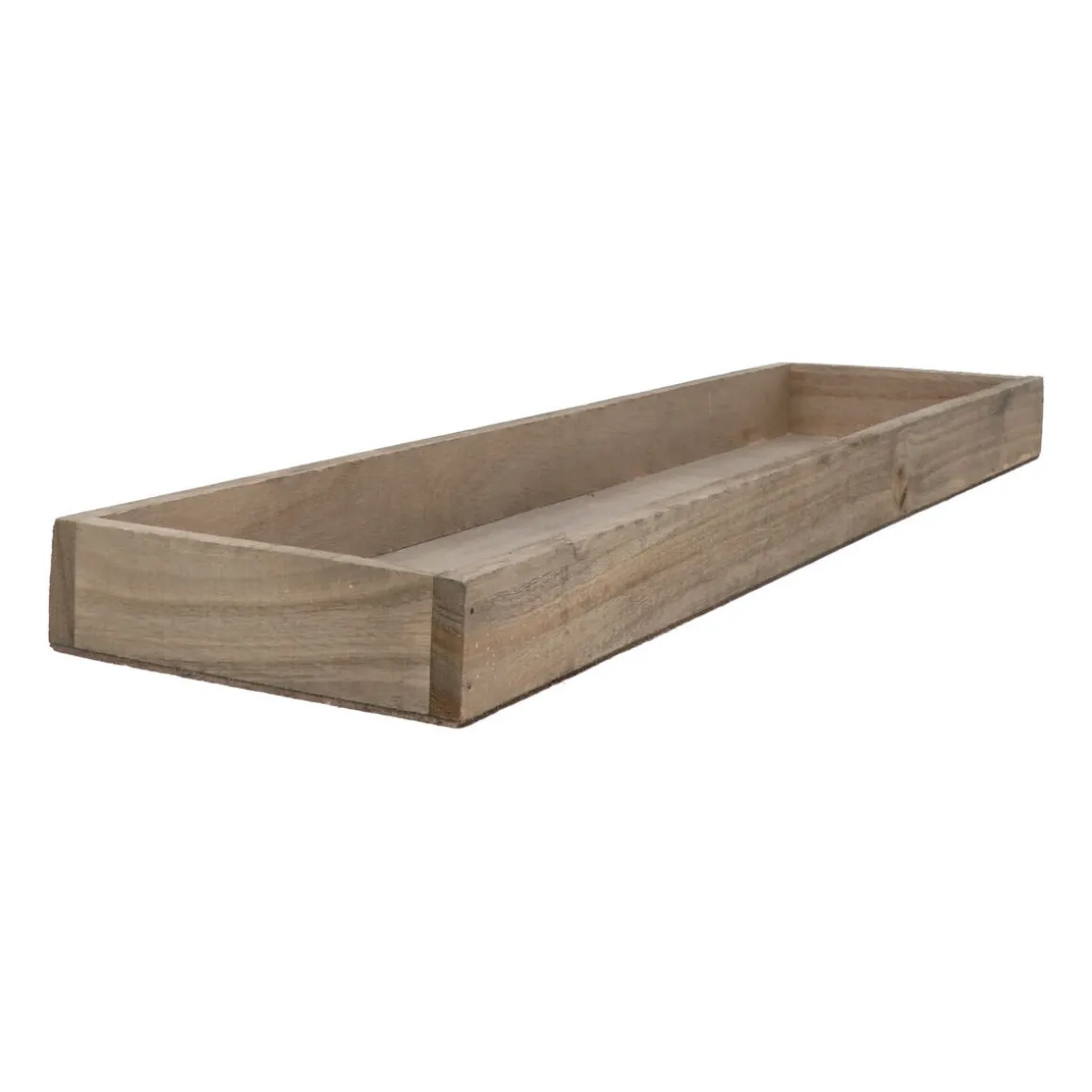 Wooden Tray | Light Grey | 57x14 Cm