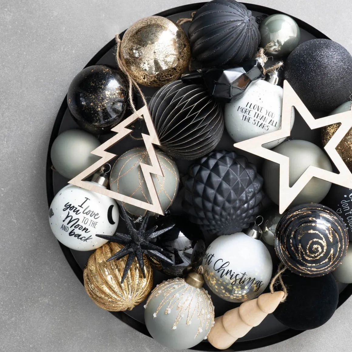 Wooden Tree Ornament | Natural | 15 Cm